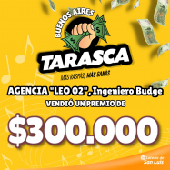 🎉Un ganador de TARASCA en la Provincia de Buenos Aires.